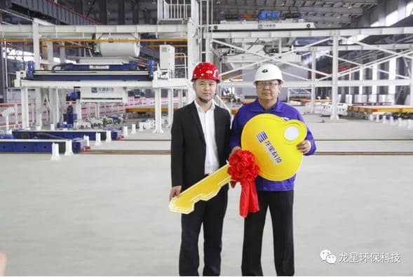 熱烈祝賀天意機(jī)械與龍星科技PC構(gòu)件生產(chǎn)線順利交接！